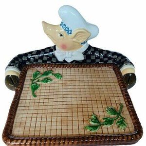 Department 56 Jam Bon Trivet pig hog piglet tray